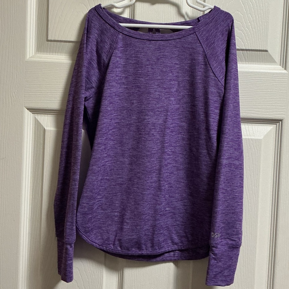 DSG Kids Purple Long Sleeve Tee